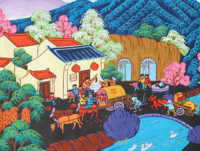 “畫”說運動之美——“農民畫之鄉(xiāng)”的全運會場館之約