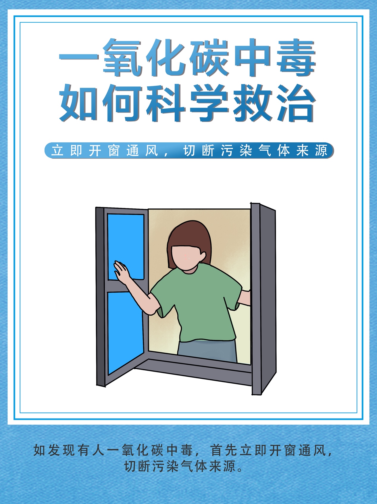 【海報】一氧化碳中毒，如何科學(xué)救治？